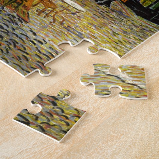 Café Terrasse am Abend Puzzle (Seite)