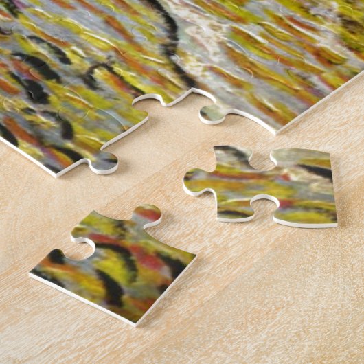 Café Terrasse am Abend Puzzle (Seite)