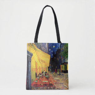 Cafe-Terrasse bei Nacht von Vincent van Gogh Tasche