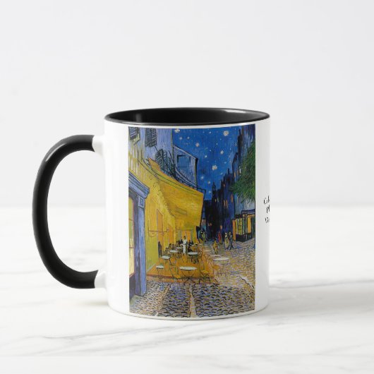 Café-Terrasse durch Vincent van Gogh Tasse (Links)