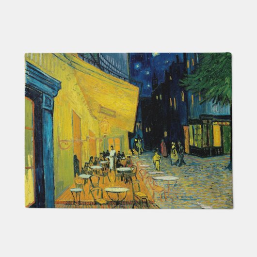 Café Terrasse Fußmatte (Vorderseite)