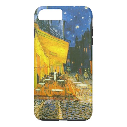 Café-Terrasse iPhone X/8/7 plus starken Fall Case-Mate iPhone Hülle (Rückseite)