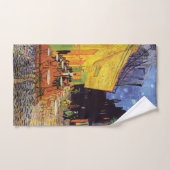 Café-Terrasse nachts durch Van Gogh Badhandtuch Set (Handtuch)