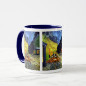 Café-Terrasse nachts durch Van Gogh Tasse (Vorderseite Links)