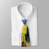 Café-Terrasse nachts durch Vincent van Gogh 1888 Krawatte (Gebunden)