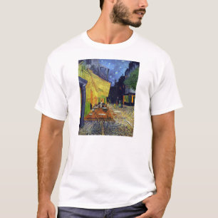Café-Terrasse nachts durch Vincent van Gogh 1888 T-Shirt