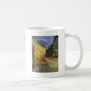 Café-Terrasse nachts Kaffeetasse