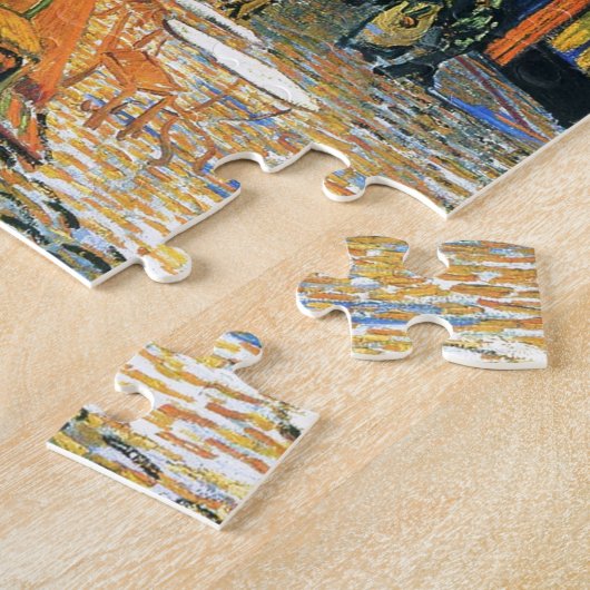 Café-Terrasse, Place du Forum, Arles Puzzle (Seite)