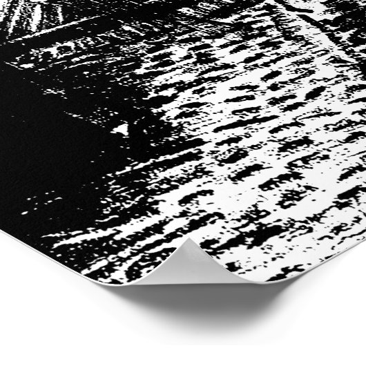 Café Terrasse Poster (Ecke)