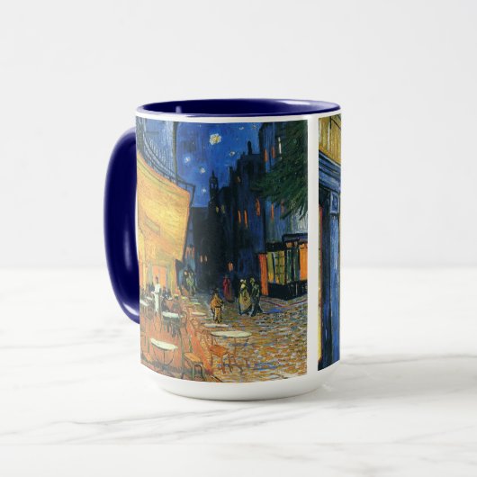 Café Terrasse Tasse (Vorderseite Links)