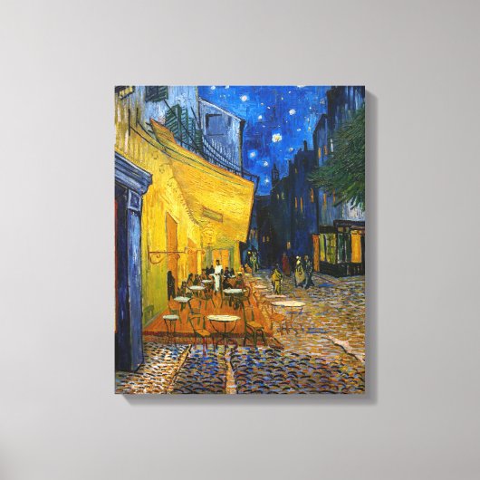 Café Terrasse | Van Gogh | Leinwanddruck (Vorderseite)