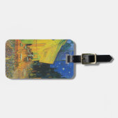 Café-Terrasse Van Gogh | nachts | 1888 Gepäckanhänger (Vorderseite horizontal)