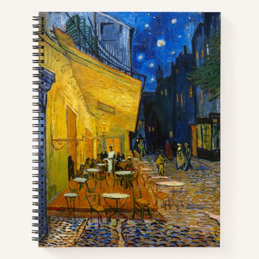Café Terrasse | Van Gogh | Notizblock (Vorderseite)