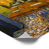 Café Terrasse | Van Gogh | Poster (Ecke)