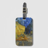 Café Terrasse | Vincent van Gogh Gepäckanhänger (Vorderseite Vertikal)