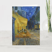 Café Terrasse | Vincent van Gogh Karte (Vorderseite)
