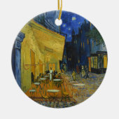 Café Terrasse | Vincent van Gogh Keramik Ornament (Vorne)