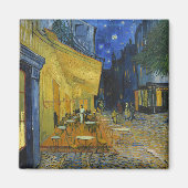 Café Terrasse | Vincent van Gogh Magnet (Vorne)