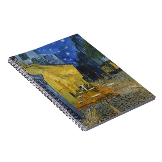 Café Terrasse | Vincent van Gogh Notizblock (Rechte Seite)