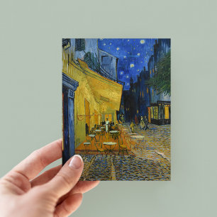 Café Terrasse   Vincent van Gogh Postkarte