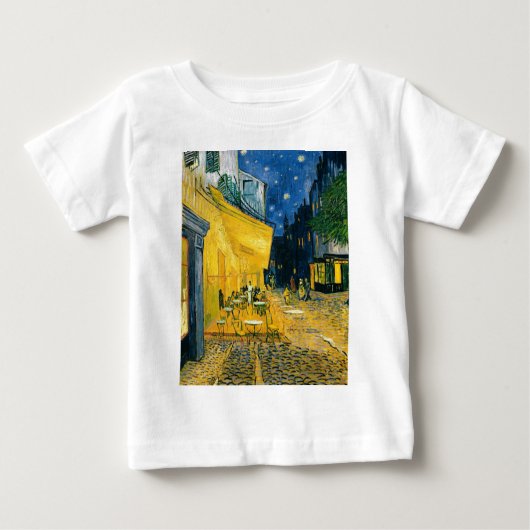Café-Terrasse Vincent van Goghs |, Place du Forum Baby T-shirt (Vorderseite)
