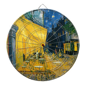 Café-Terrasse Vincent van Goghs  , Place du Forum Dartscheibe