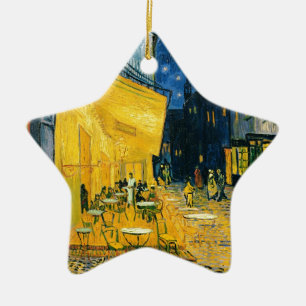 Café-Terrasse Vincent van Goghs  , Place du Forum Keramik Ornament