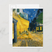 Café-Terrasse Vincent van Goghs |, Place du Forum Postkarte (Vorne/Hinten)