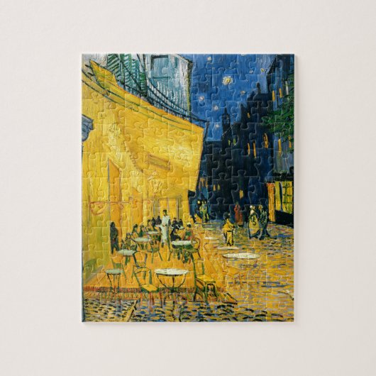 Café-Terrasse Vincent van Goghs |, Place du Forum Puzzle (Vertikal)