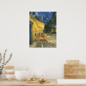 Cafe Terrasse von van Gogh Post-Impressionist Post Poster (Küche)