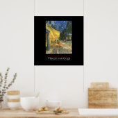 Café Terrasse von van Gogh Poster Print (Küche)