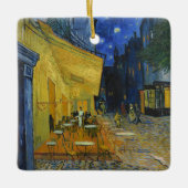 Café Terrasse von Vincent Van Gogh Keramikornament (Vorderseite)
