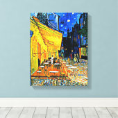 Café Terrasse von Vincent van Gogh Leinwanddruck (Insitu (Holzboden))