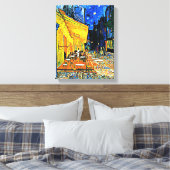 Café Terrasse von Vincent van Gogh Leinwanddruck (Insitu (Schlafzimmer))
