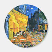 Cafe-Terrasse von Vincent van Gogh, Magnet (Vorne)