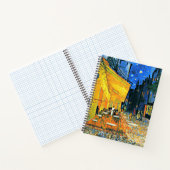 Cafe-Terrasse von Vincent van Gogh, Notizblock (Innenseite)