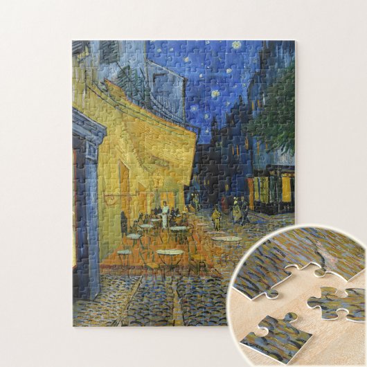 Café Terrasse von Vincent Van Gogh Puzzle