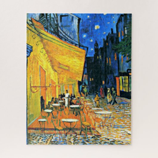 Cafe-Terrasse von Vincent van Gogh Puzzle (Vertikal)
