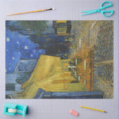 Café Terrasse von Vincent Van Gogh Seidenpapier (Basteln)