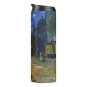Café Terrasse von Vincent Van Gogh Thermosbecher (Nach rechts gedreht)
