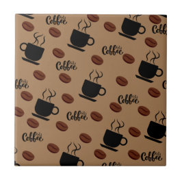 Café Themed Kaffeeküche Tile Fliese