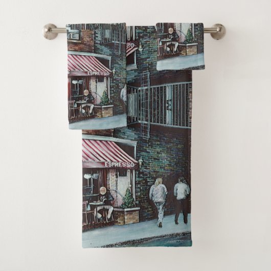 Café Tina Badhandtuch Set (Insitu)