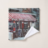 Café Tina Badhandtuch Set (Waschlappen)