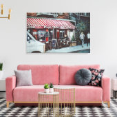 Cafe Tina's Twlight Leinwanddruck (Insitu (Wohnzimmer))