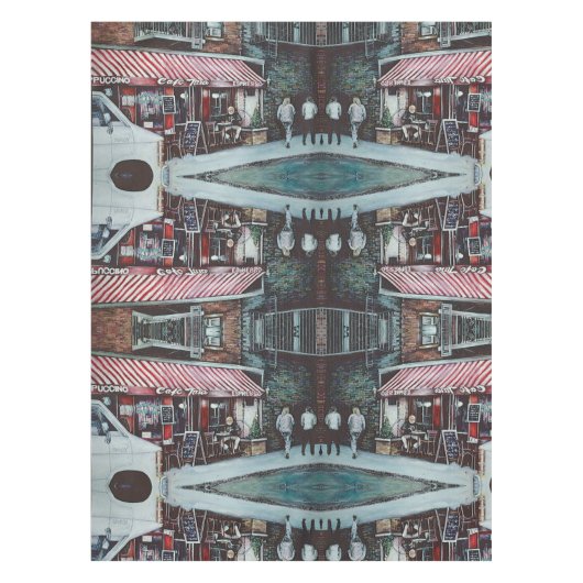 Cafe Tina's Twlight, NYC Tischdecke (Vorderseite)