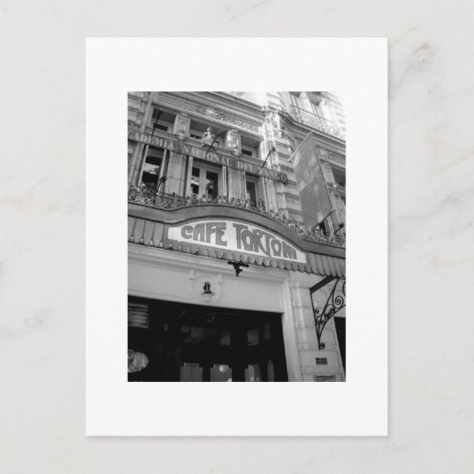 Cafe Tortoni und Tango Postkarte (Vorderseite)