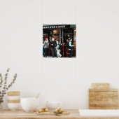 Café-Treffpunkt Poster (Küche)