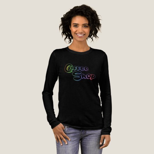 Café Tri-Blend Shirt (Volle Vorderseite)