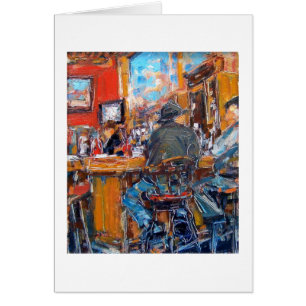 "Café-Ufergegend" durch Linda Mitchell