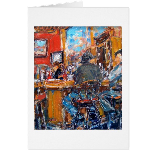 "Café-Ufergegend" durch Linda Mitchell (Vorne)